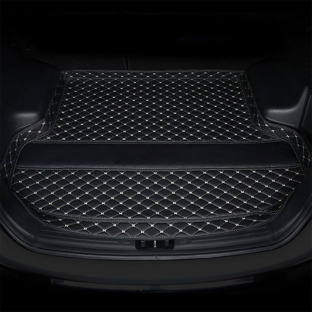 YDSTNiu Boot Liner for Mondeo MK2/MK3/MK4, Heavy Duty Car Boot Mat Waterproof Anti Slip Tailored Cargo Liner Protector,B