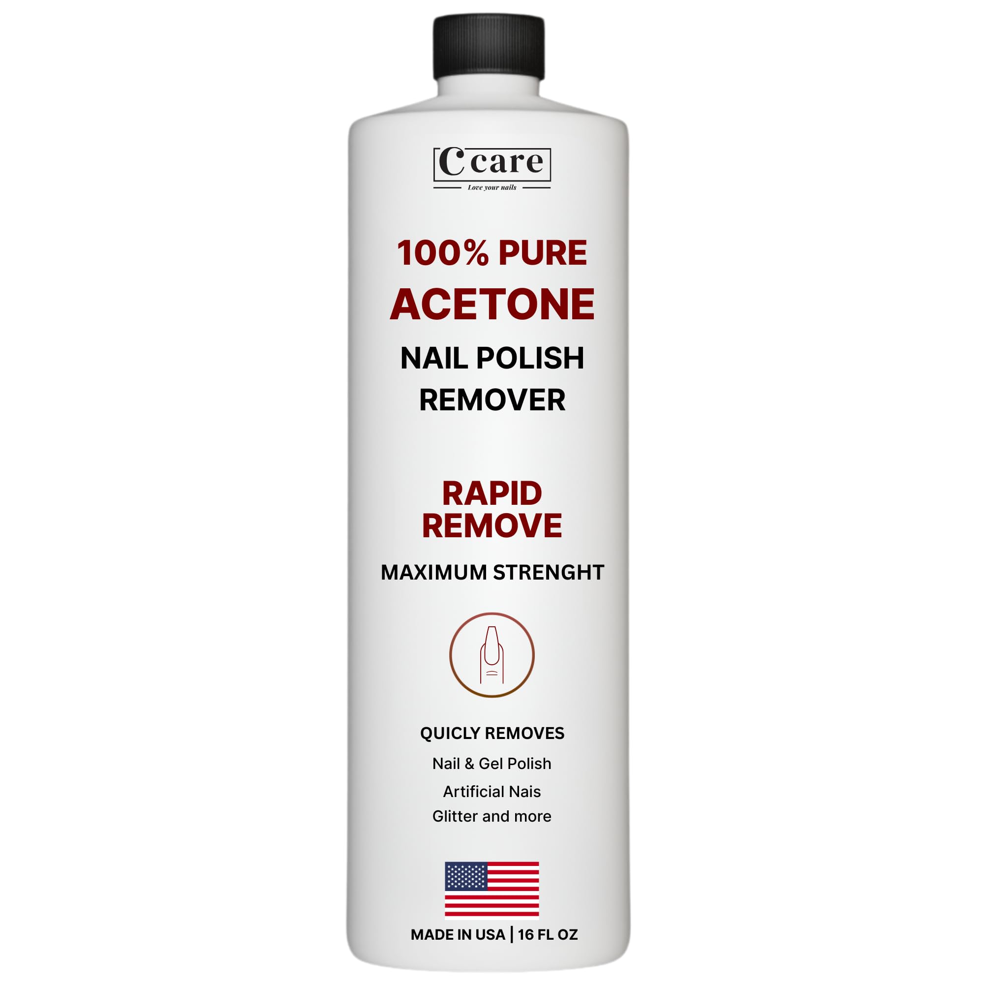 Pure Acetone Nail Remover - Fast & Effective -9 Pure Acetone Nail Remover - Fast & Effective -9