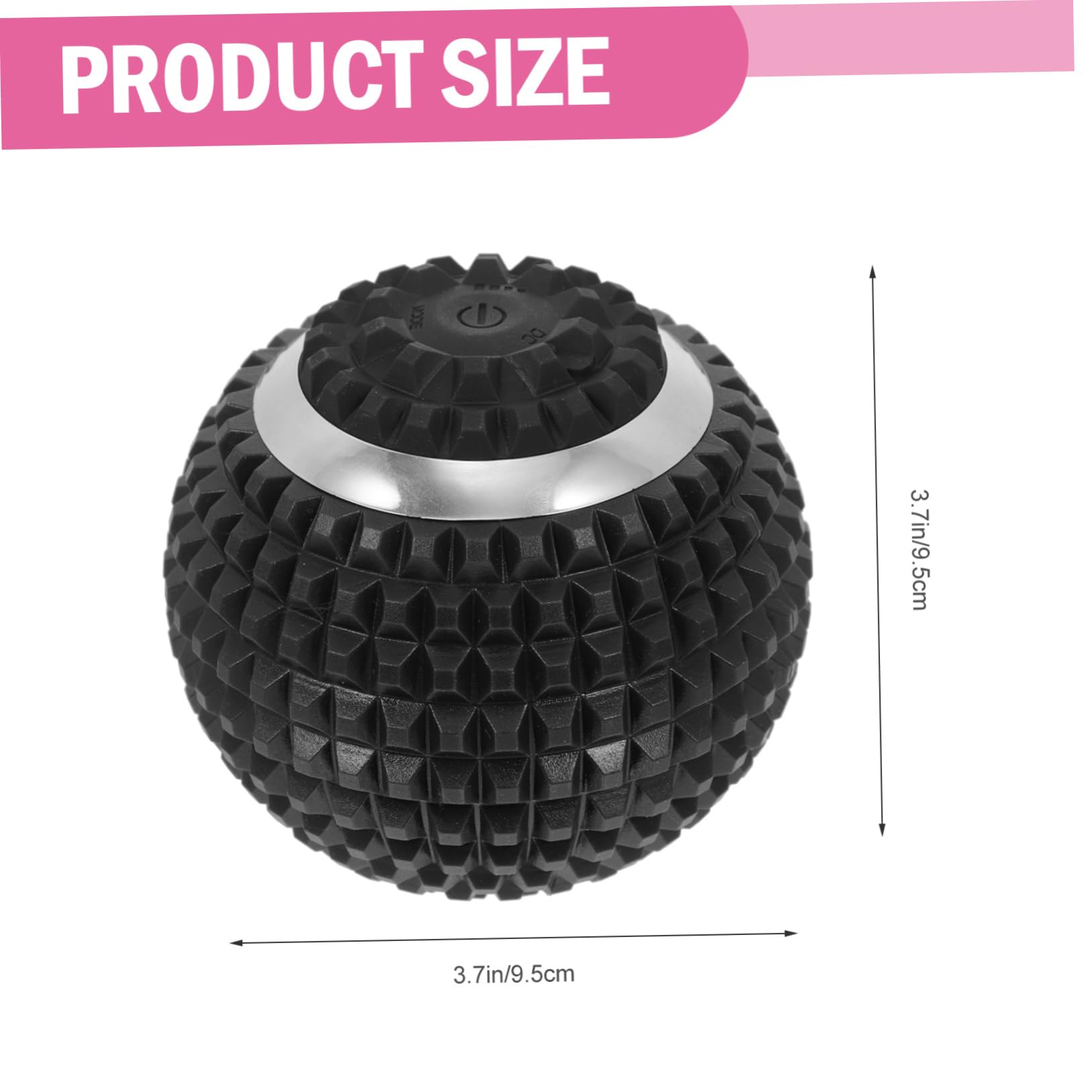 Bola de Masaje Eléctrica Mejora la Circulación y Calienta Material Abs para Pies Adecuado para Viajar y Relajar la Fascia Plantar