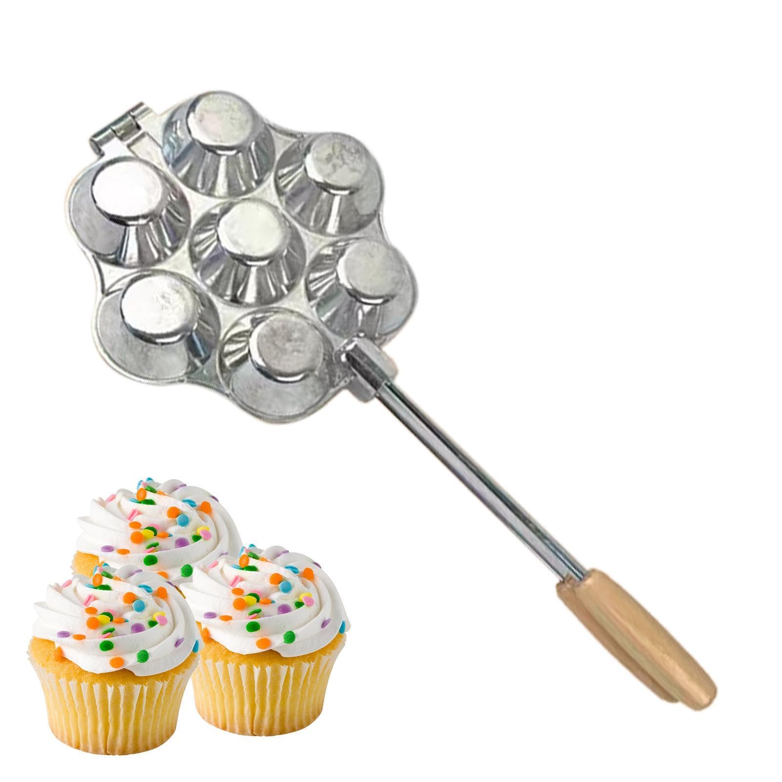 Moule à muffins pour la cuisson – En aluminium 47 x 21 x 4 cm – Moule à 7