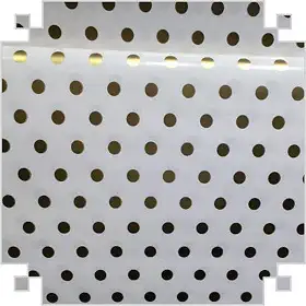 Papel Presente, V.M.P. 204.50.336, Ouro, 40 cm, 1 Bobina com 100 metros