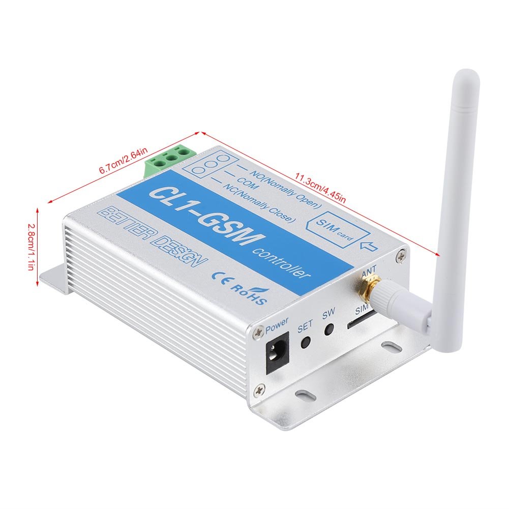 Amаzіng 🔥 110~240V Wireless Remote Controller GSM SMS Smart Home Security System Switch CL1-GSM, US Plug Flаѕh Dеаlѕ - 50% оƒƒ 110~240V Wireless Remote Controller GSM SMS Smart Home Security System Switch CL1-GSM, US Plug