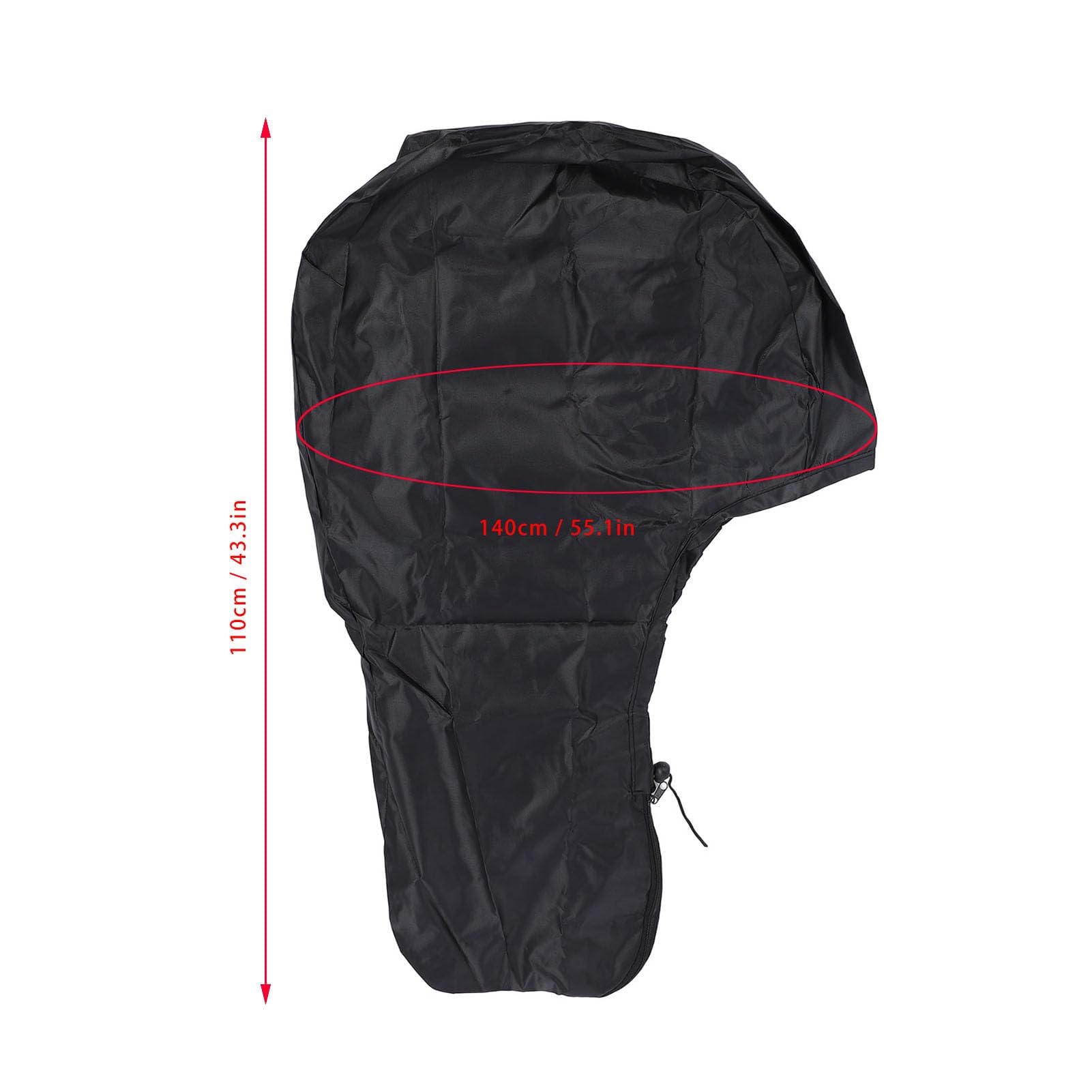 Coperchio Motore Marino Impermeabile Custodia Completa per Motori Fuoribordo 6-15 HP Coprimotore in Poliestere Resistente per Barca Yacht Barchino Anti Pioggia UV e Polvere