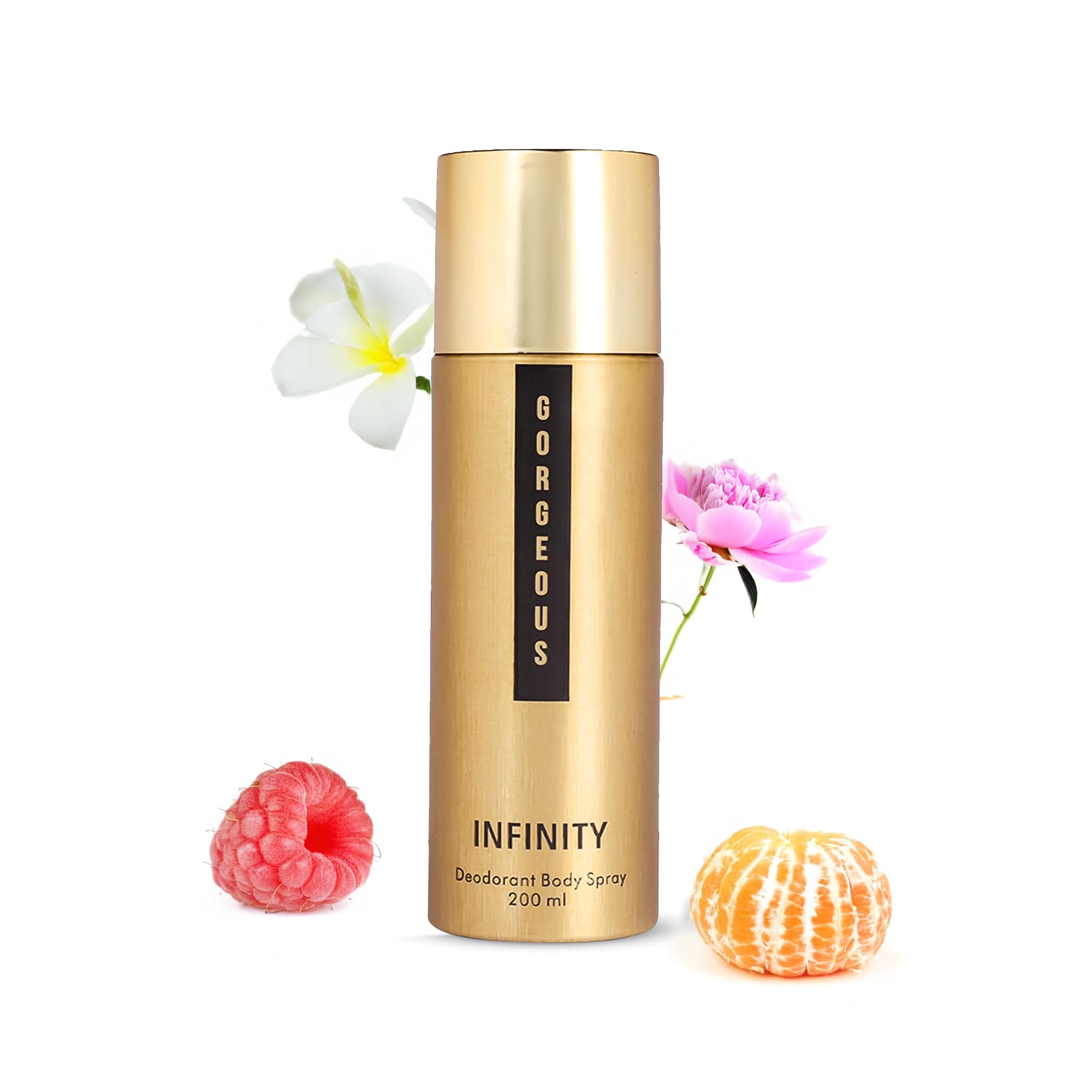 Infinity Gorgeous 200ml Deodorant Long Lasting Luxury Premium Deodorant For Women