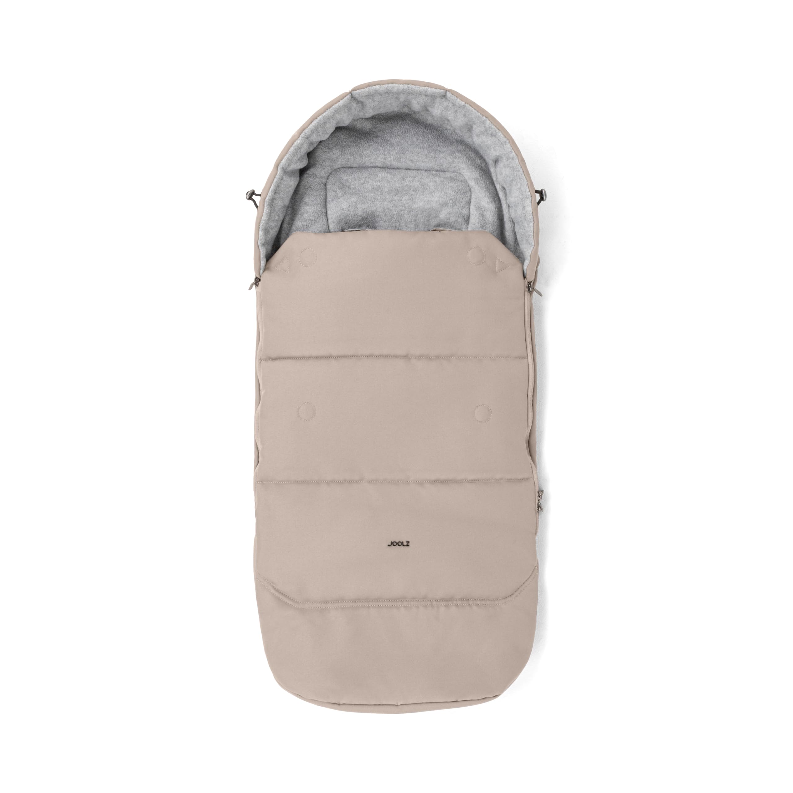 Joolz Fußsack – Allwetter-Begleiter, warm und gemütlich unterwegs | Kinderwagen-Zubehör für Joolz AER+/Aer2 Buggy/Day+/Day2/Day3/Day5/Geo/Geo2/Geo3/Hub/Hub+/Hub2 Kinderwagen - Sandy Taupe