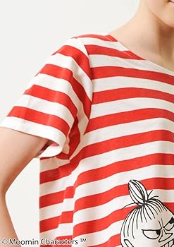 Amazon | [グラニフ] ムーミンAラインTシャツ/リトルミイ