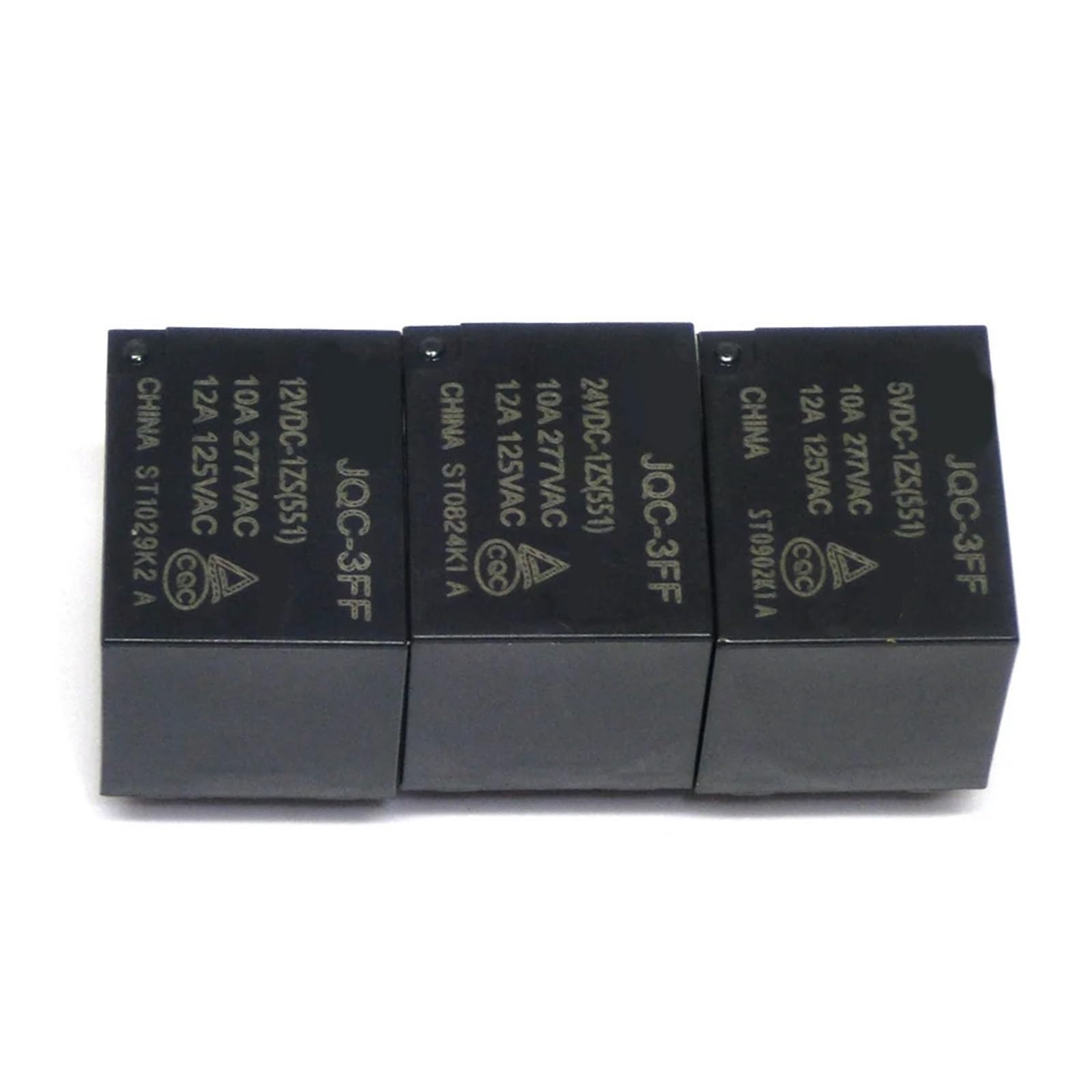 Relé JQC-3FF-5VDC-1ZS soluciona caídas de tensión en placas de control 4