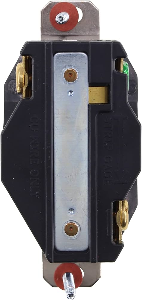Hubbell-Wiring L620R Screw Mount Locking Receptacle 20 Amp 250