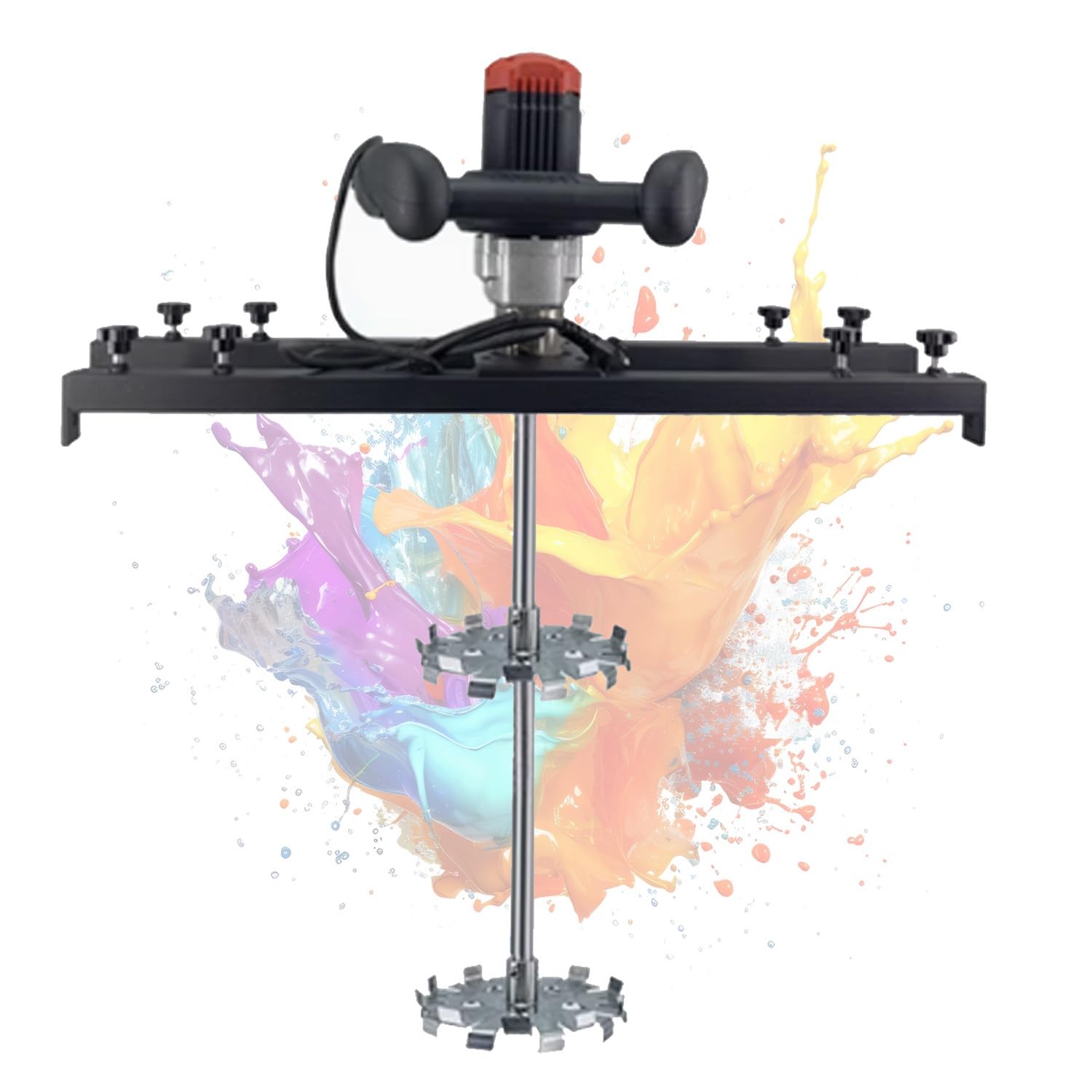 Agitador Neumático, Agitador Industrial, Mezclador De Barril Con Abrazadera, Agitador De Aire, Herramienta Para Mezclar Pintura, Máquina Mezcladora De Pintura De 1 Tonelada, Mezclador De Tanque Eléct