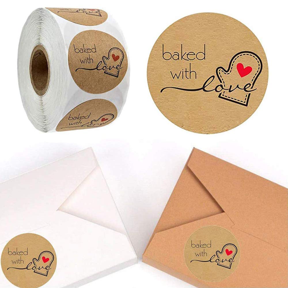 50-500 Uds Lote Vintage "Thank You" Pegatina De Sello De Papel Kraft Redonda Para Productos Hechos A Mano Productos Para Hornear Etiqueta Adhesiva De Sellado Comprar A Buen Precio - Entrega Gratuita