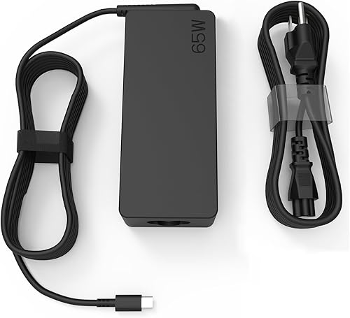 Cargador USB C de 65 W y 45 W, compatible con Lenovo ThinkPad T14 T15 T16 Gen 1 Gen 2 X1 Yoga L13 7i C740 Adaptador de corriente alterna para