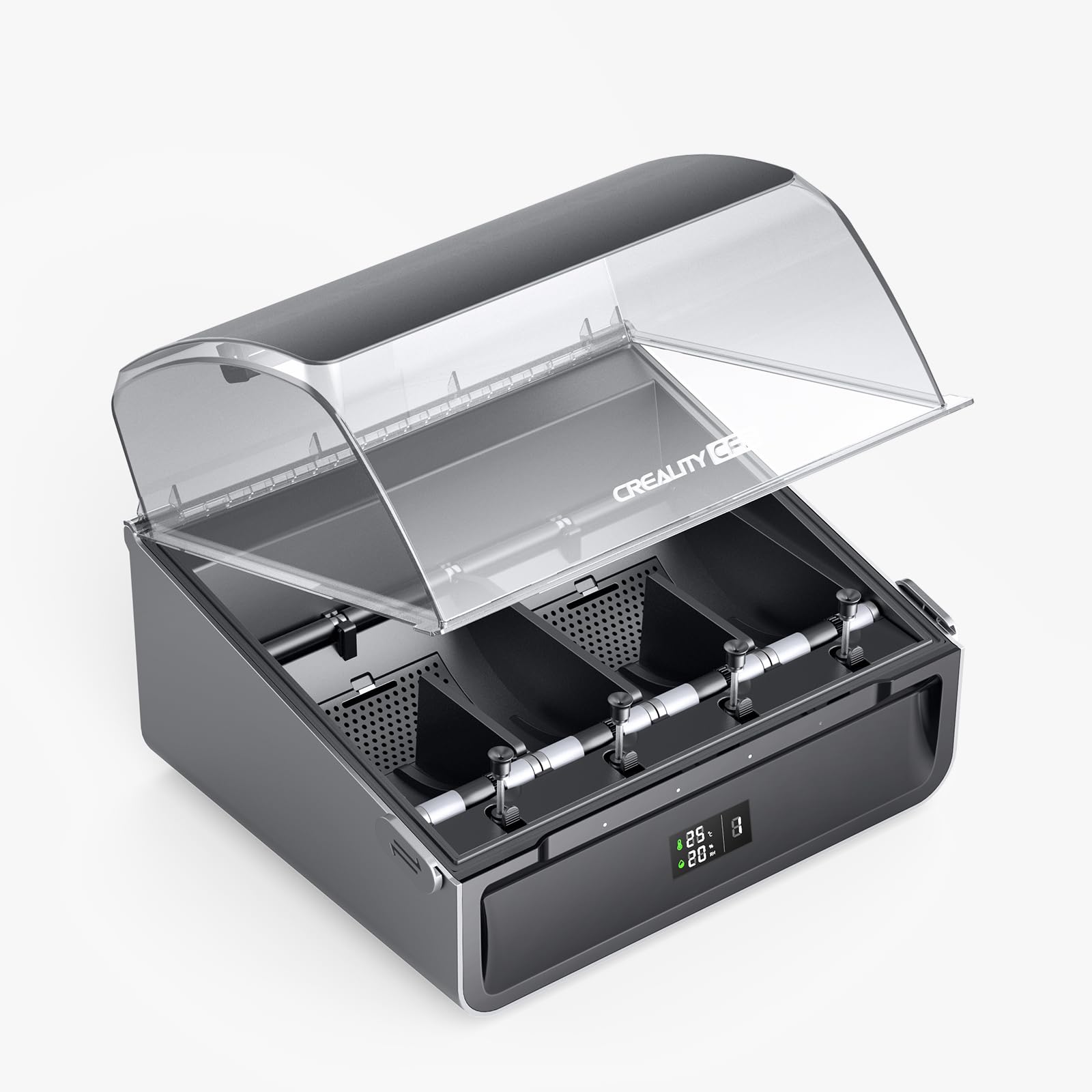 Creality Drukarka 3D System CFS Druk wielokolorowy: automatyczne ładowanie drutu, magazyn drutu odporny na wilgoć, obsługuje 4 urządzenia dla 16 kolorów, kompatybilny z Creality K2 Plus