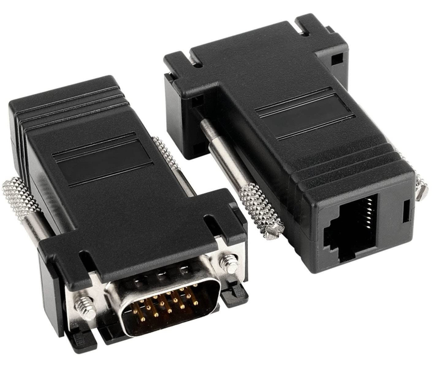 JGD PRODUCTS VGA Extender to CAT5,CAT6 RJ45 Ethernet Network Cable Adapter.(Pack of 1) Black (B0BYHWXT4W) Amazon Price History, Amazon Price Tracker