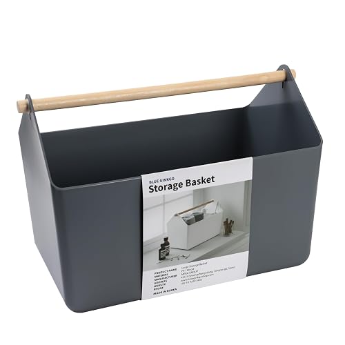BLUE GINKGO Storage Basket Large 10.5L product photo (Cleaning Kits & Organizers) — ScooterReviewPro review