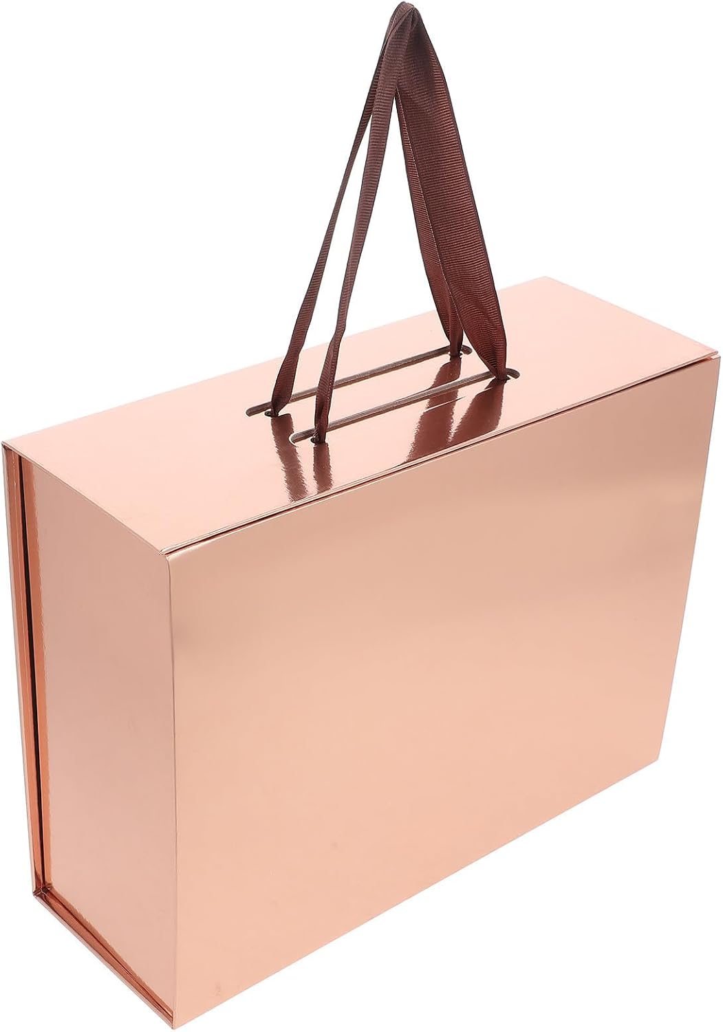 GATHINESS Foldable Adhesive Paper Gift Box for Clothes and Shoes, Easy and Convenient to Carry, Space-saving Design, for Stores and Homes, Decorative Keepsake Bridal Proposal Box