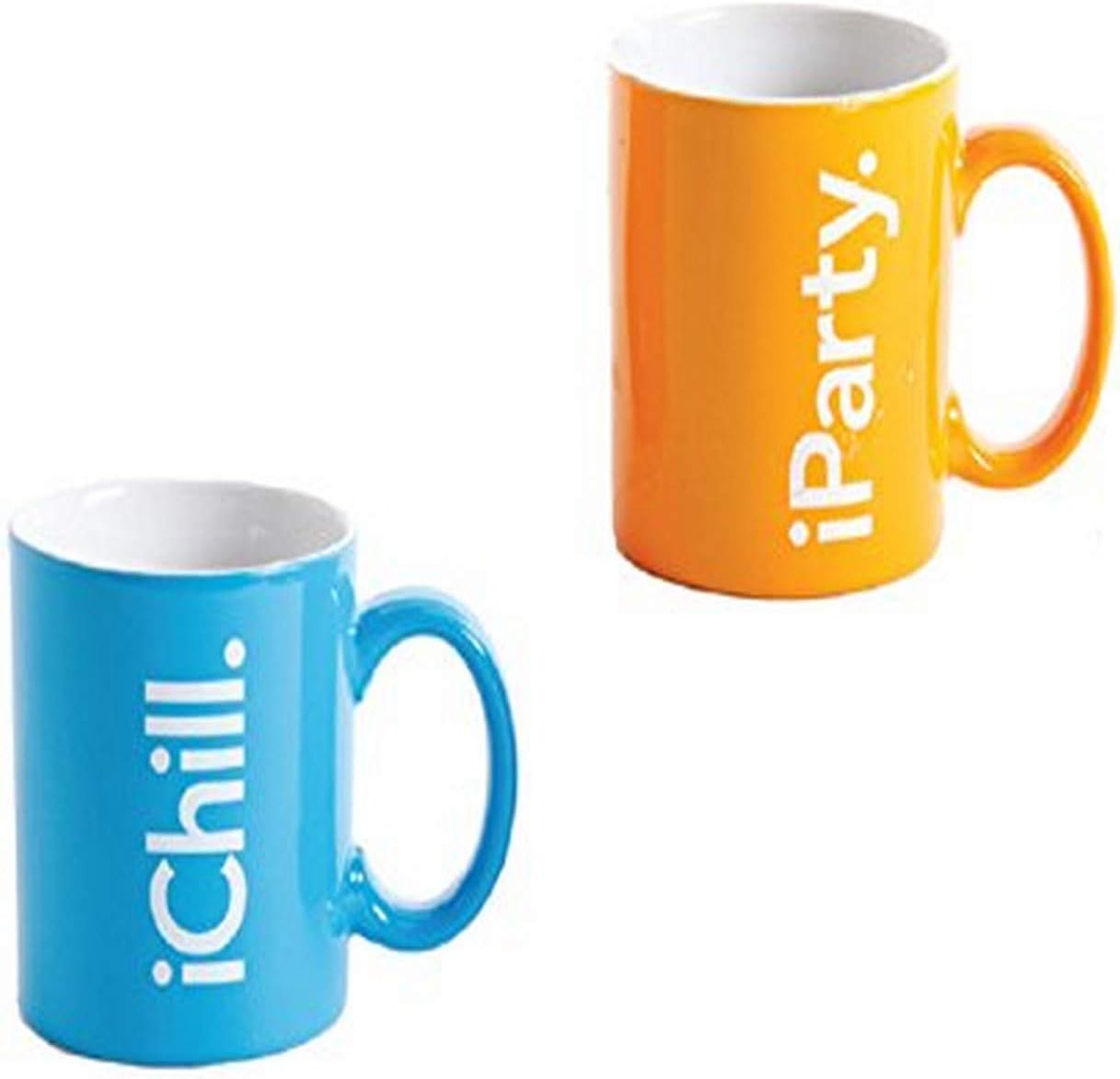 Trish Richman My Scene iChill & iParty Mugs, 12 oz, Multicolor