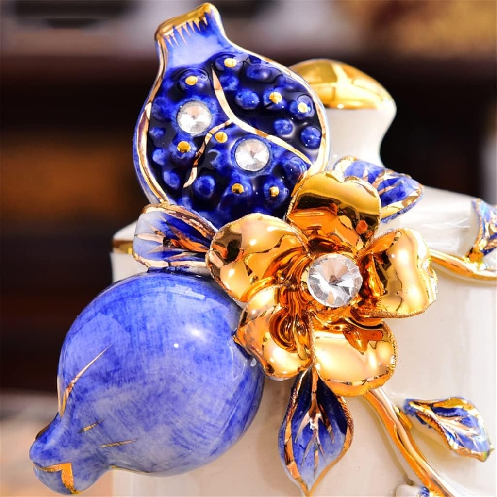 Nordic ceramic cotton swab toothpick holder storage box home hotel decoration desktop