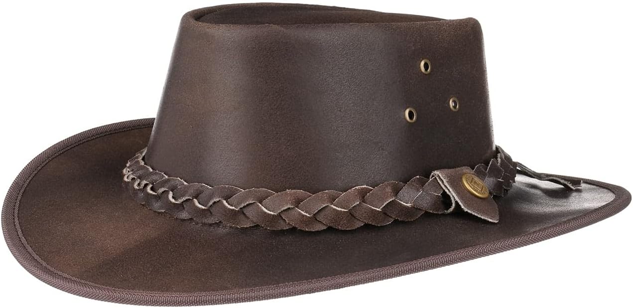 ScippisLeather Hat men´s hat cowboy hat
