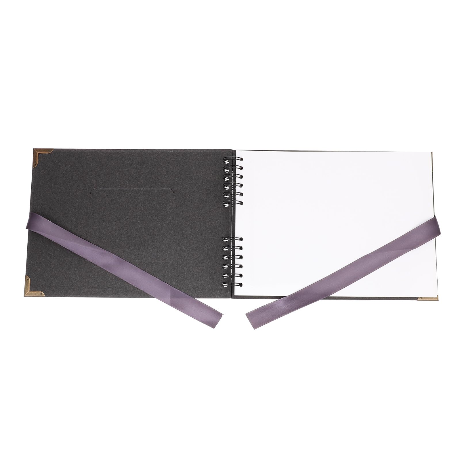 Album photo horizontal Mipcase en papier avec fenêtre pour souvenirs de mariage
