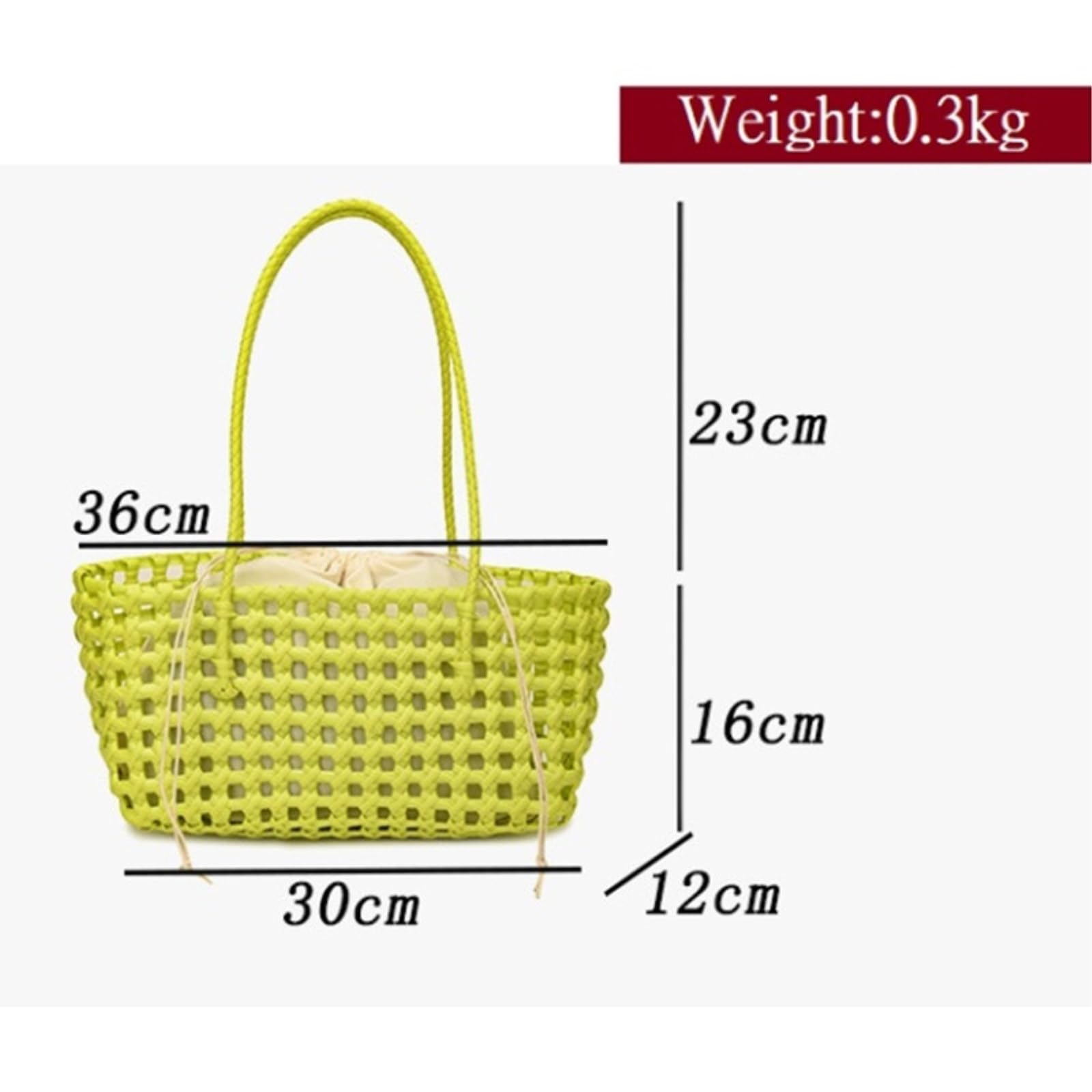 Umhängetasche Gemüse Korb Frauen Strohtaschen Weibliche Sommer Strandtasche Dame Reisetaschen Handtasche Handgefertigte Gewebte Rattan Tasche Schulter-Light Pink