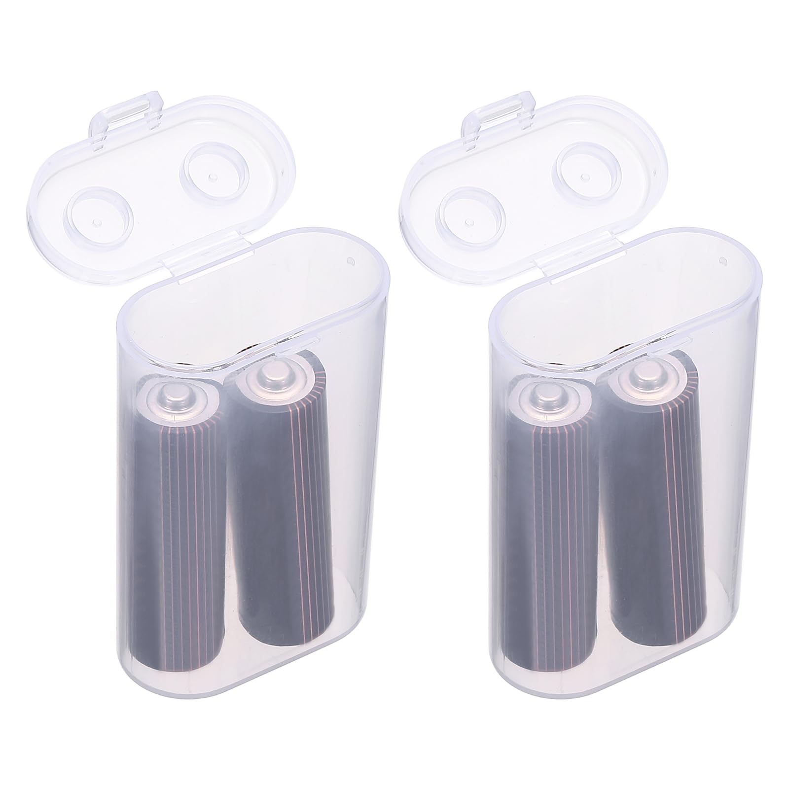QUARKZMAN Organizzatore Per Batterie Scatola Di Contenimento 10 x Batterie 18650 Portabatterie In Plastica Trasparente Contenitore Per Garage Organizzatore Portatile (Confezione Da 4 QUARKZMAN Organizzatore Per Batterie Scatola Di Contenimento 10 x Batterie 18650 Portabatterie In Plastica Trasparente Contenitore Per Garage Organizzatore Portatile (Confezione Da 4