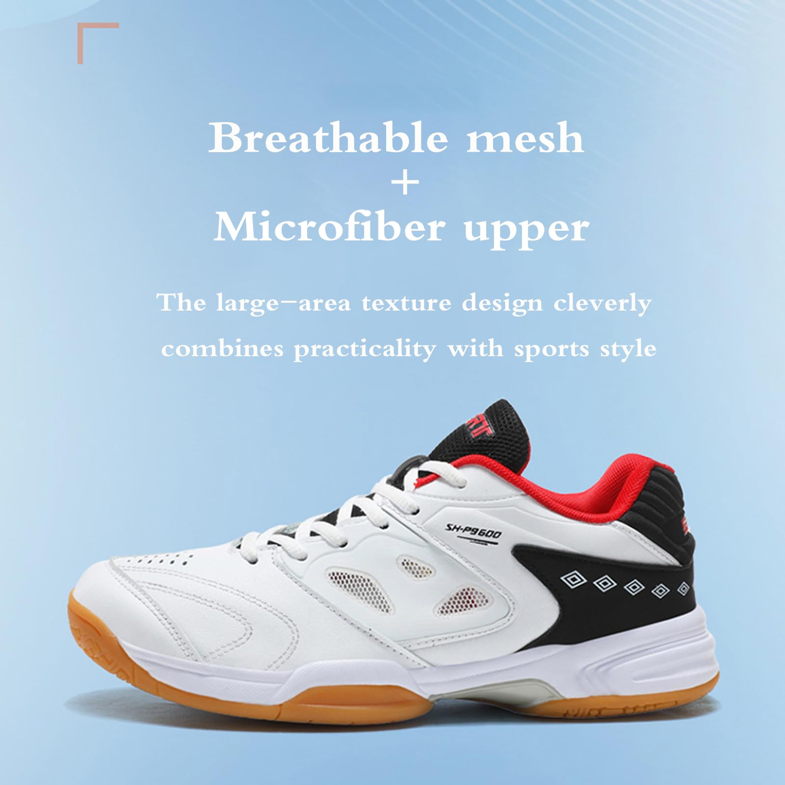 Zapatos De BáDminton,Zapatillas De Entrenamiento De Tenis,Zapatos De Tenis De Mesa,Zapatos De Tenis,Agarre CóModo Y Firme,Ligeras Transpirables,para Interior Y Exterior Fitness Casuales