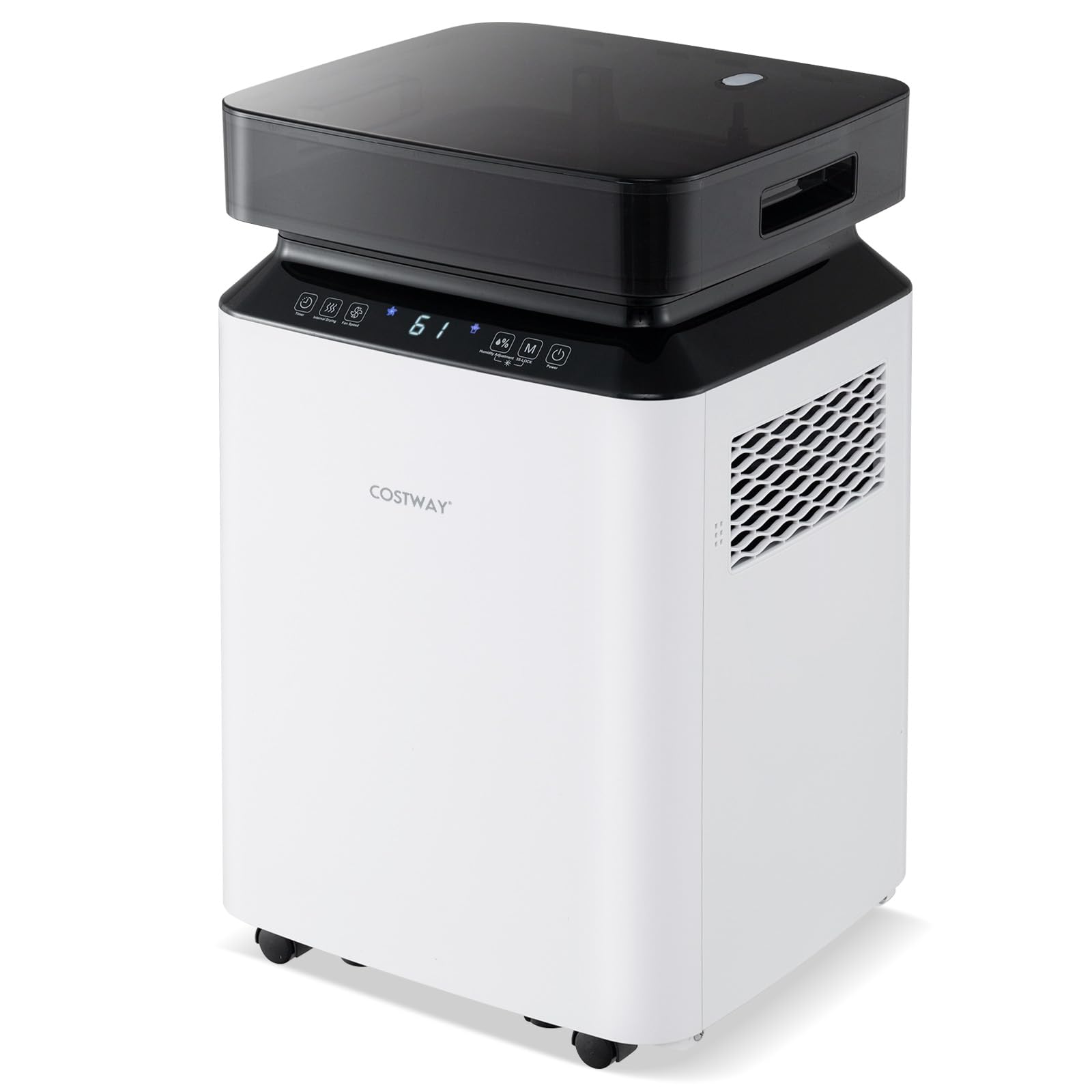 Amazon.com - COSTWAY 80 Pints Dehumidifier with Pump, Easy