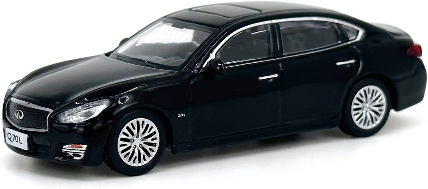 1/64 Scale Diecast Cars Infiniti Q70L for Adults Collection Black