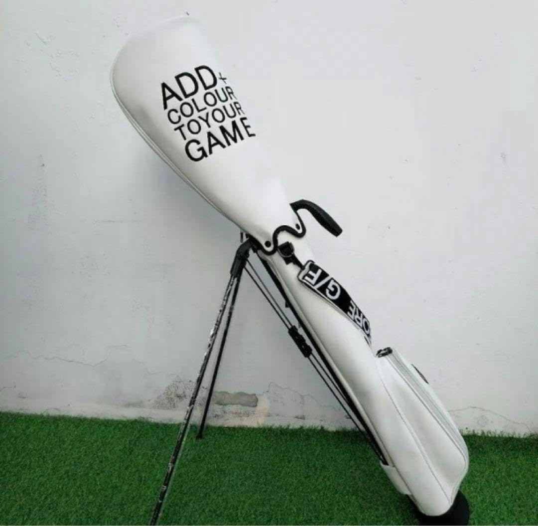 ジーフォア G/FORE ゴルフラウンドバッグ セルフスタンドバッグ 白