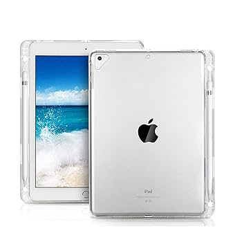 iPad本体 Apple iPad + Smart Cover+Apple Pencil IPad Soft TPU Clear Back Smart Cover With Build-in Apple