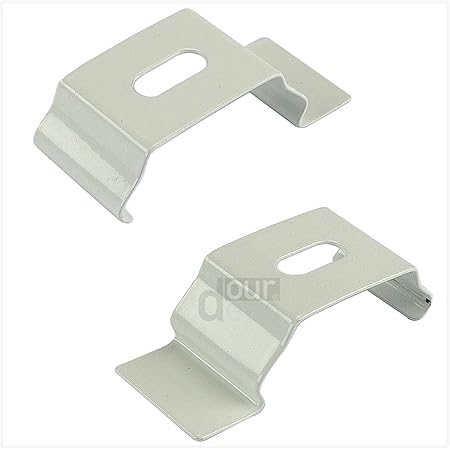 Duo Double Roller Blind Wall Brackets And Ceiling Brackets Metal For Wall Mounting And Ceiling Mounting Universal Pack Of 2 Amazon De Home Kitchen