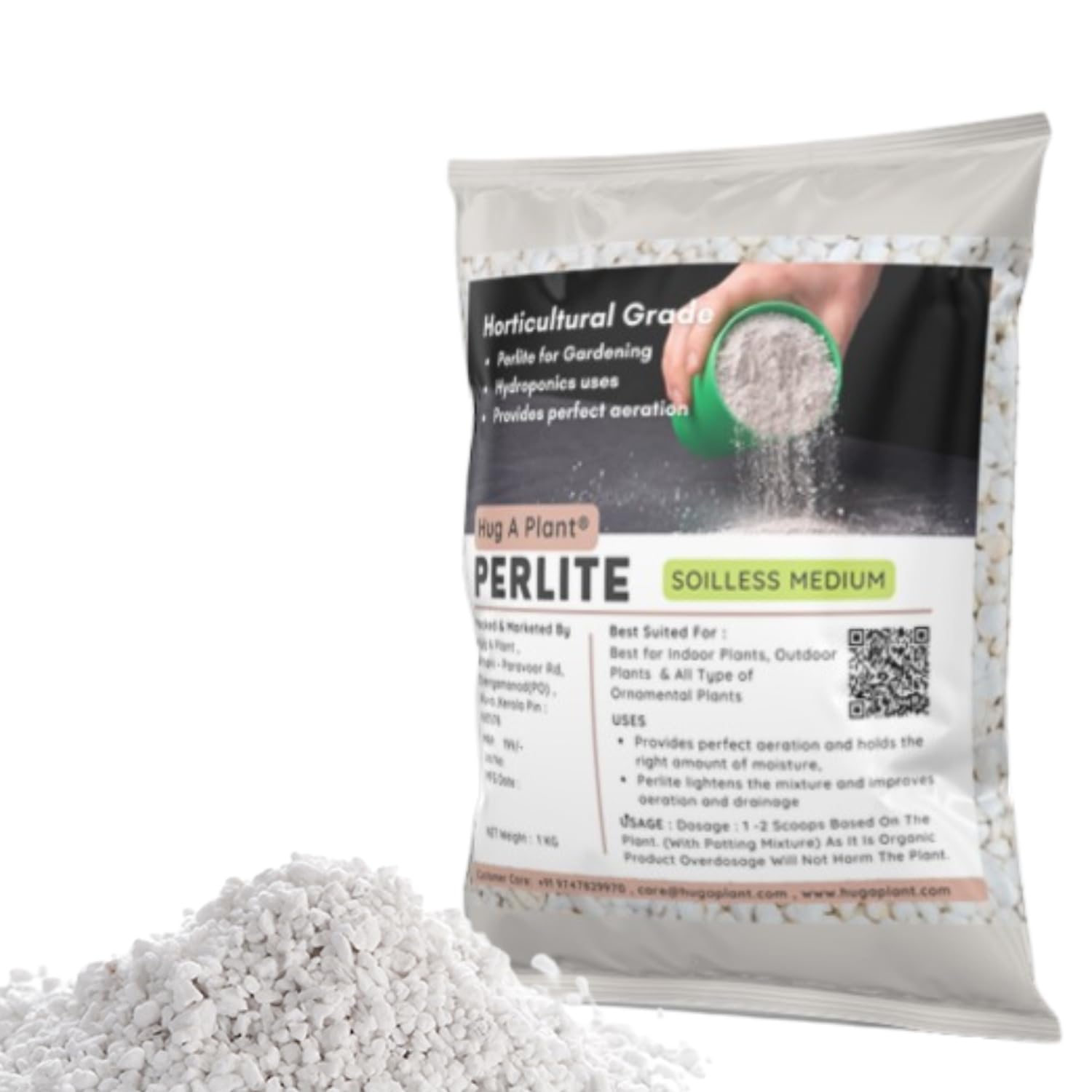 Hug A Plant | Perlite For Plants (Home & Garden) (1 KG) (B0CBRCRF98) Amazon Price History, Amazon Price Tracker