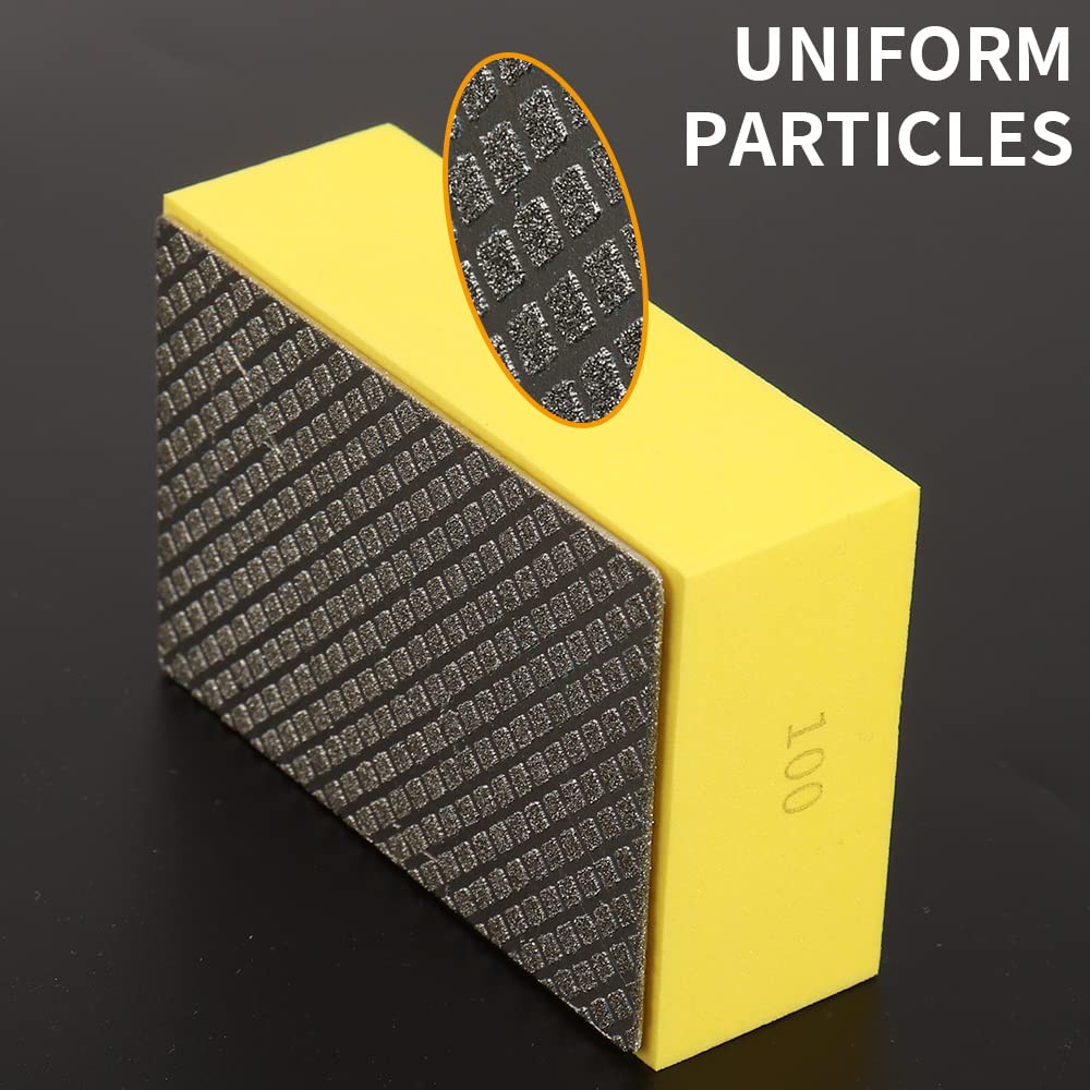 Lot De 4 Patins De Ponçage De 50 Mm Pour Le Polissage Et Le