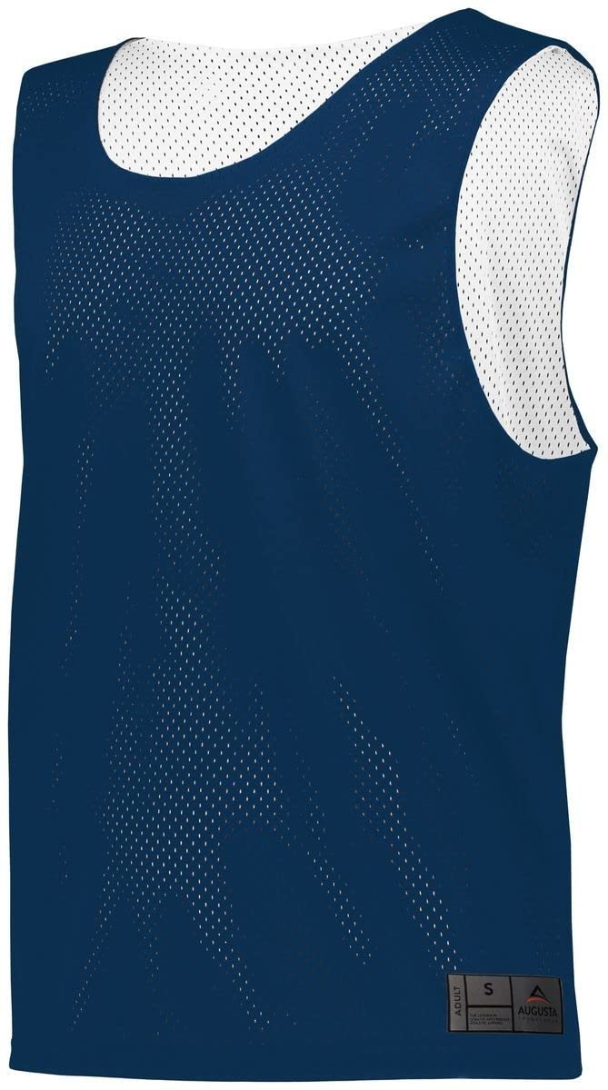 Augusta Sportswear Mesh Reversible Pinnie 3XL Navy/White