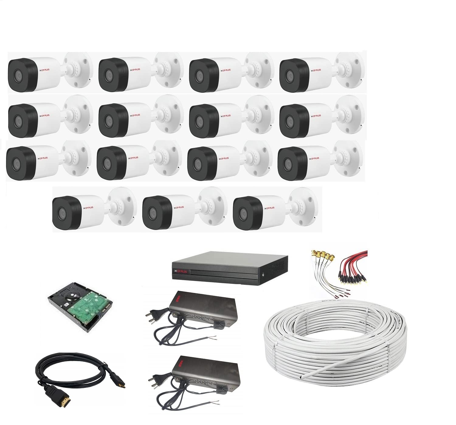 CP PLUS Wired 1080p HD 16 Channel HD DVR, Outdoor Camera 2.4 MP, 2 TB Hard Disk, Full Combo Set-picture-14