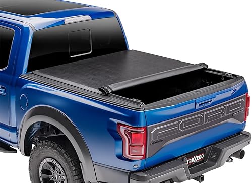 Miniatura 3 de RealTruck TruXedo Deuce - Cubierta Tonneau híbrida para caja de camioneta  792501  Se adapta a Nissan Frontier 2022-2024 con caja de 5 pies 0
