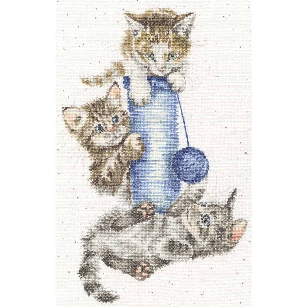 Bothy Threads Counted Cross Stitch Kit - Three's A Crowd