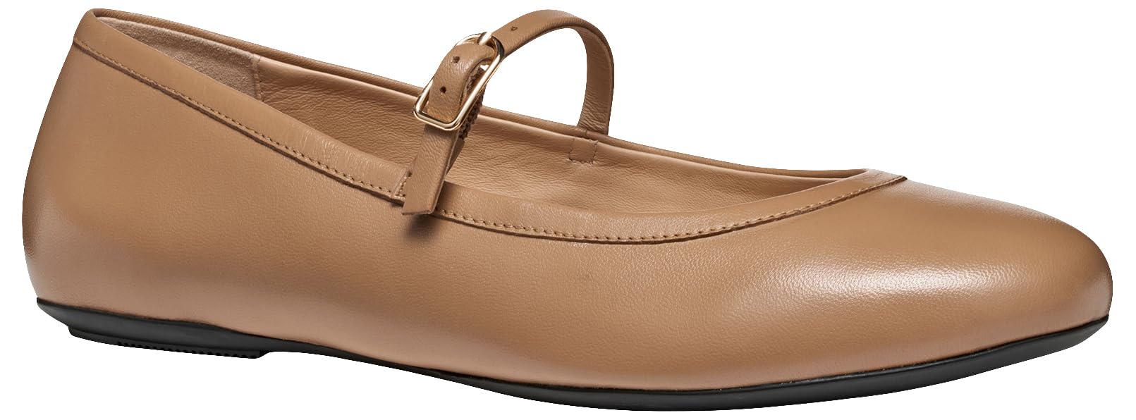 Geox Women's D Palmaria Ballet Flat, Beige, 3.5 UK