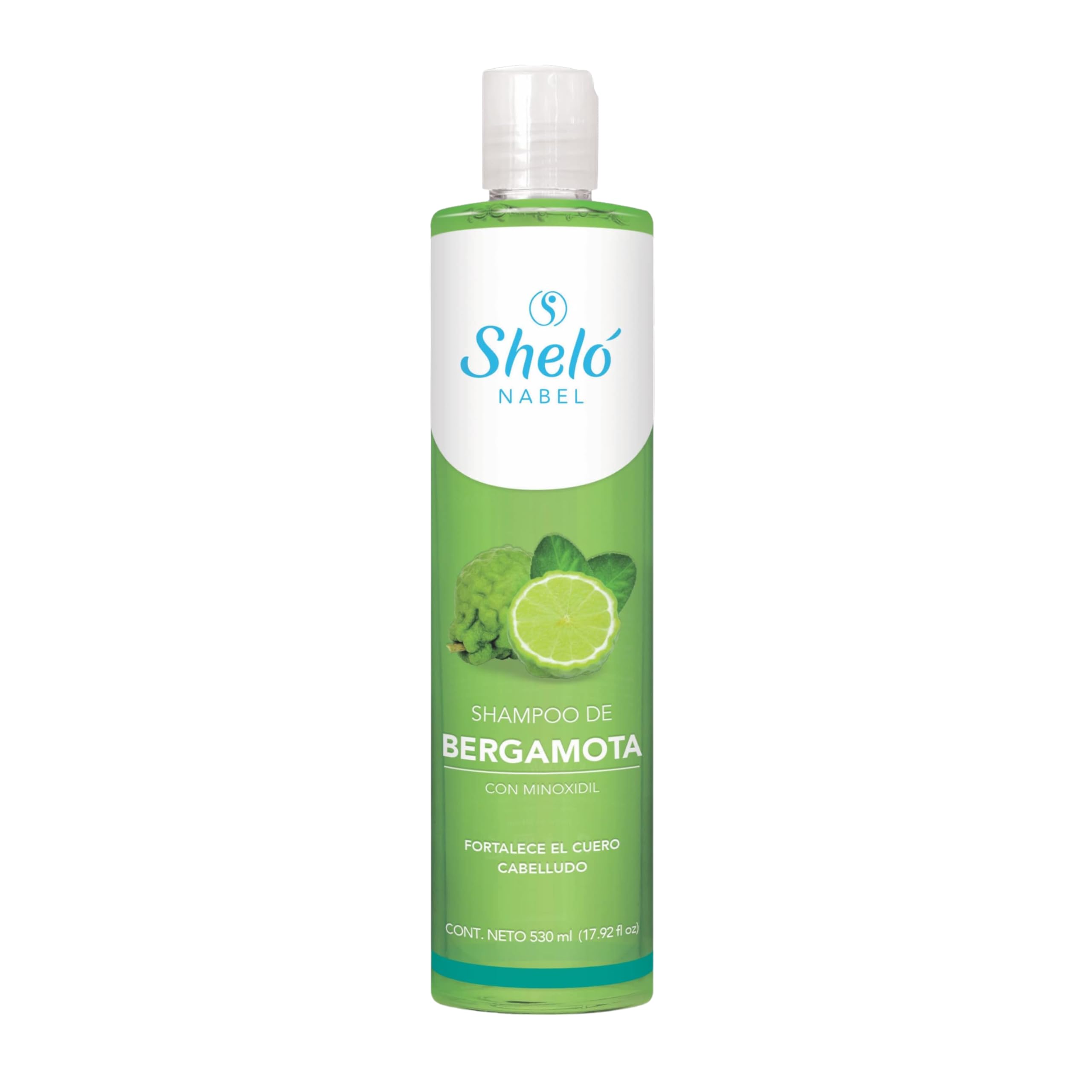 Shelo Bergamot Shampoo, Salt Free, Prevents Hair Loss, 17.92 Fl Oz