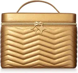 Eudora Maleta de Maquiagem Dourada