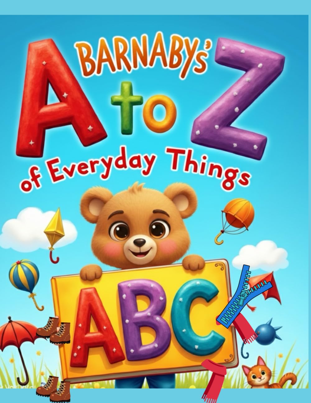 Barnaby’s A to Z of Everyday Things: An Interactive Alphabet Adventure of First Words and Familiar Objects for Toddlers and Preschoolers (Barnaby Bear’s ABC Adventure Series)