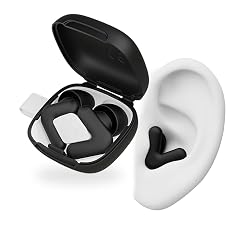 Alpine Silence Earplugs for Sleep Focus Travel - V-Shape Snug Fit Soft Oval Tips 4 Sizes XS S
