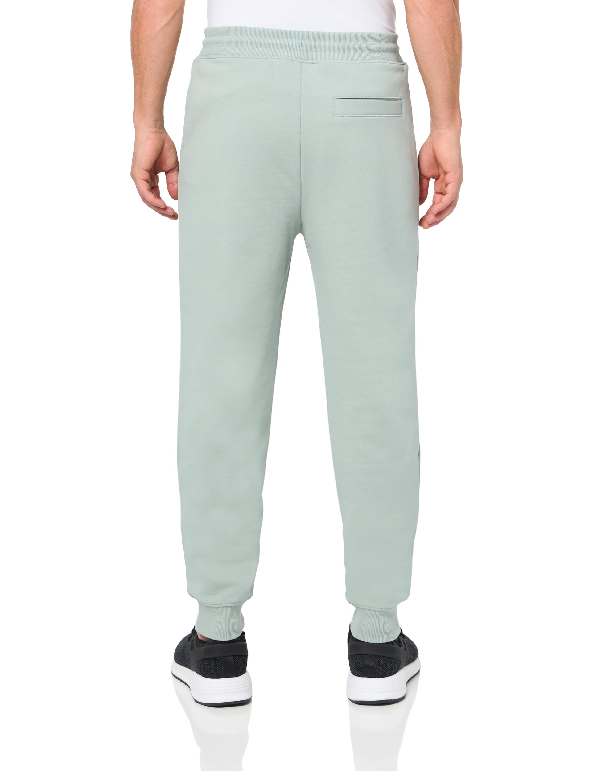 HUGO Regular Fit Square Logo Jersey Drawstring Joggers - Spodnie lekkoatletyczne Mężczyźni