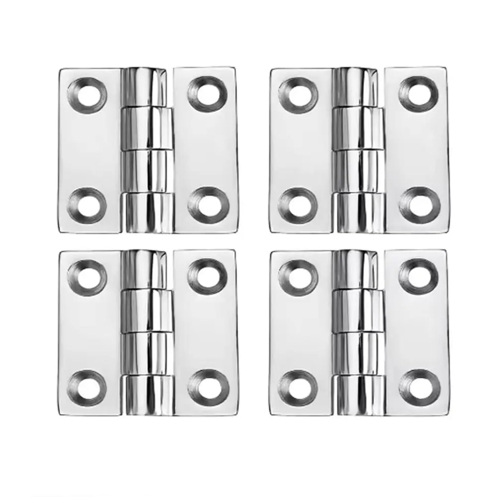 Charnière 50x50 mm en acier inoxydable pour réparer une porte affaissée
