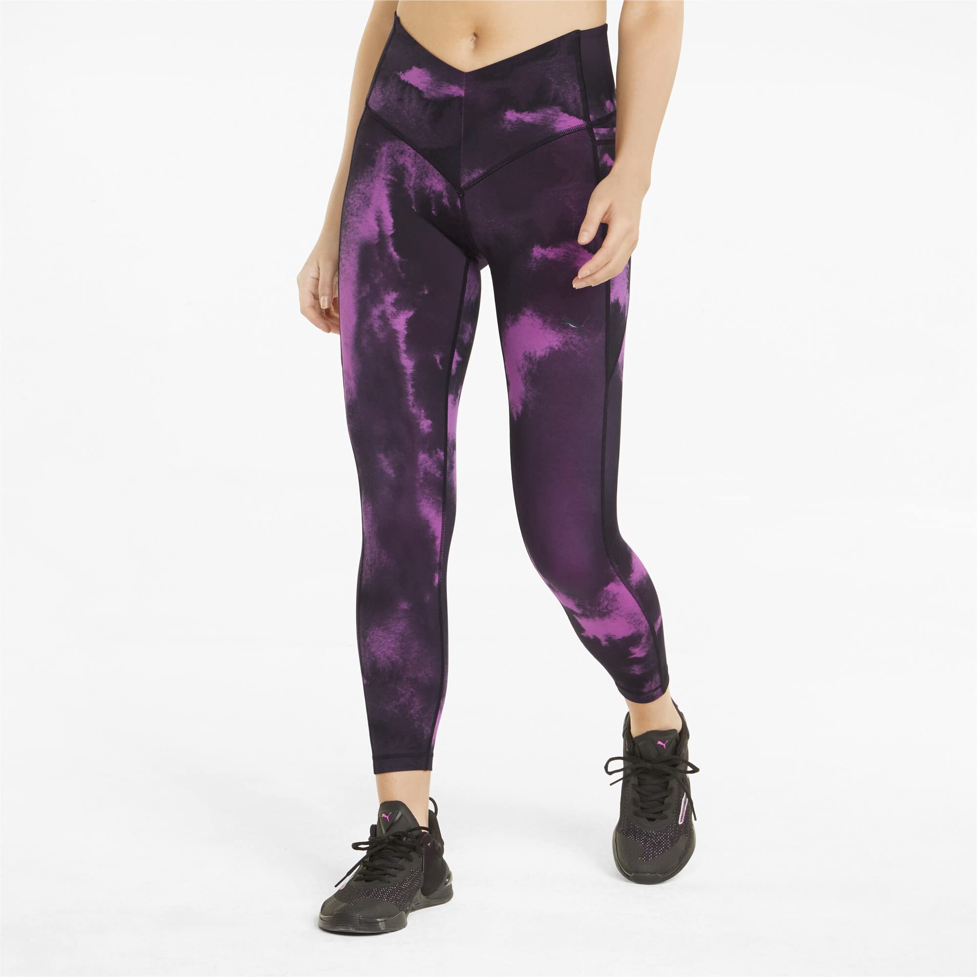 Puma Damen Strumpfhose Train AOP Eversculpt High Waist 3/4 Tight