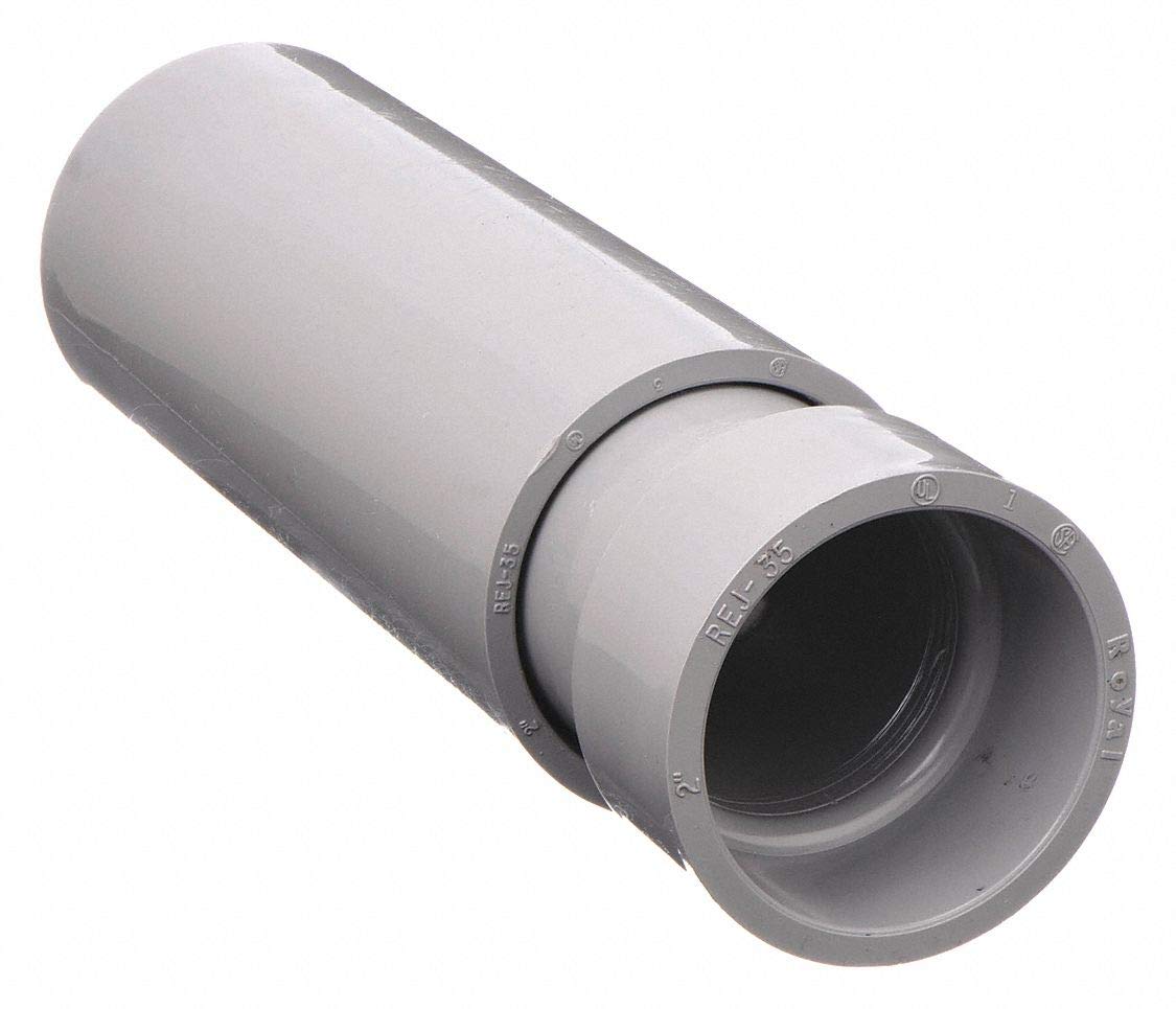 Coupling, 4 In. Conduit, PVC, 12-5/16 In. L