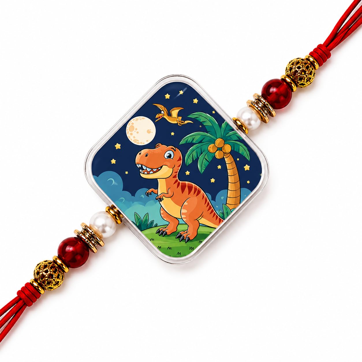 Dinosaur Rakhi for Kids Boy | Cute Cartoon Rakhi for Raksha Bandhan-image-24