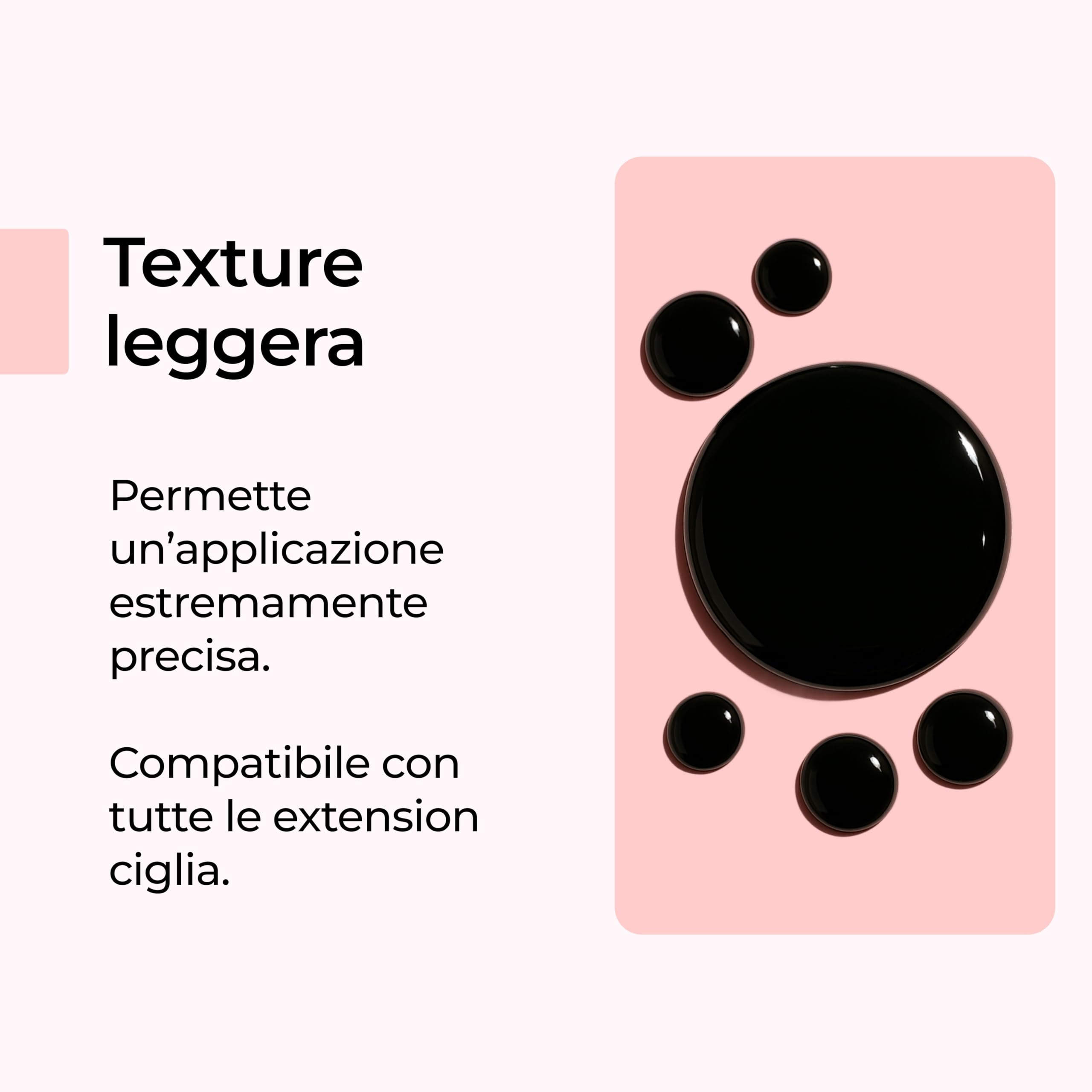 N°1 Colla Nera per Extension di Ciglia per Principianti e Professionisti - Colla per Ciglia Finte Asciugatura Rapida (1 a 2 sec) - Facile da Usare e Lunga Durata - Marchio Francese (5ml)