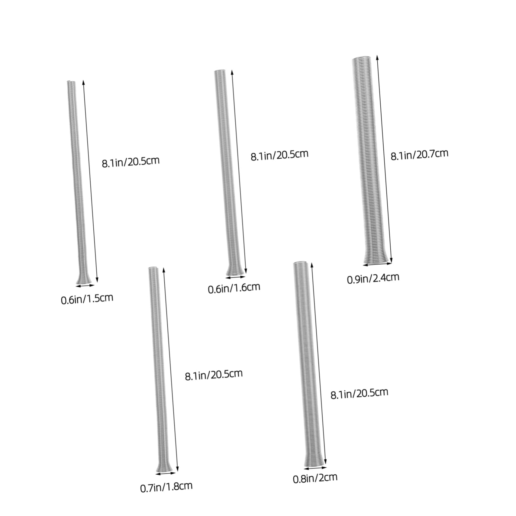 Balacoo Bender Kit Air Conditioning Bending Tool Sturdy Spring for Small Tube Bending