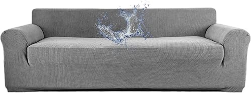 Miniatura 8 de Funda súper elástica para sofá para silla Funda impermeable para sofá, funda de sofá jacquard elástica, protector de muebles a prueba de fugas para